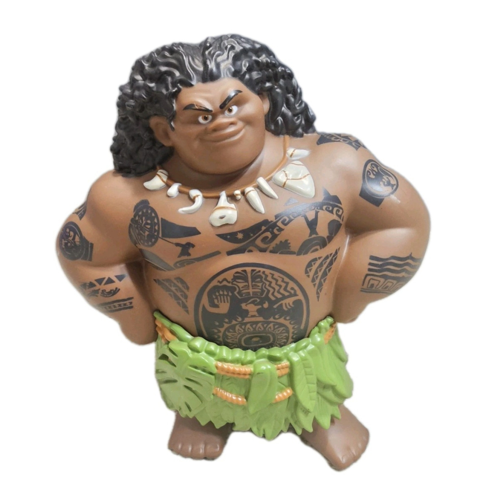 DISNEY Moana Mega Maui 8" Action Figure Doll Hard Plastic